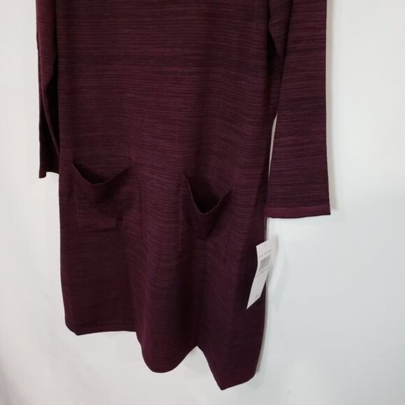 NWT Nina Leonard Cowl Neck Pocket Sweater Dress Size 1X‎ - Picture 5 of 8
